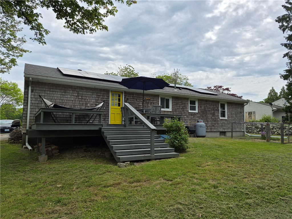 345 Stone Church Road Tiverton, RI 02878 - Photo 8 of 40 Back view of house