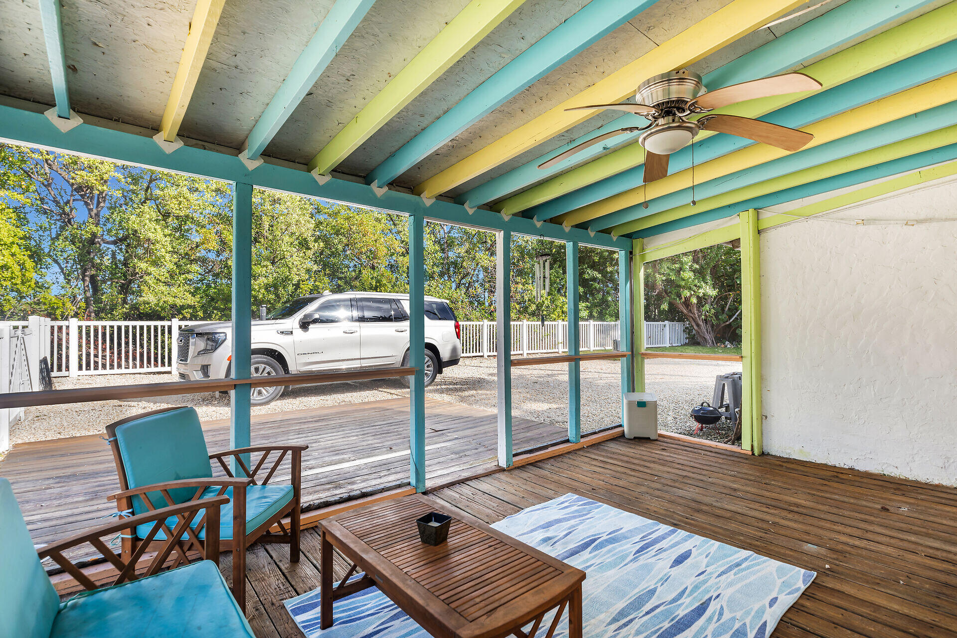 28 Tarpon Avenue Key Largo, FL 33037 - Photo 31 of 42 a view of a patio with wooden floor