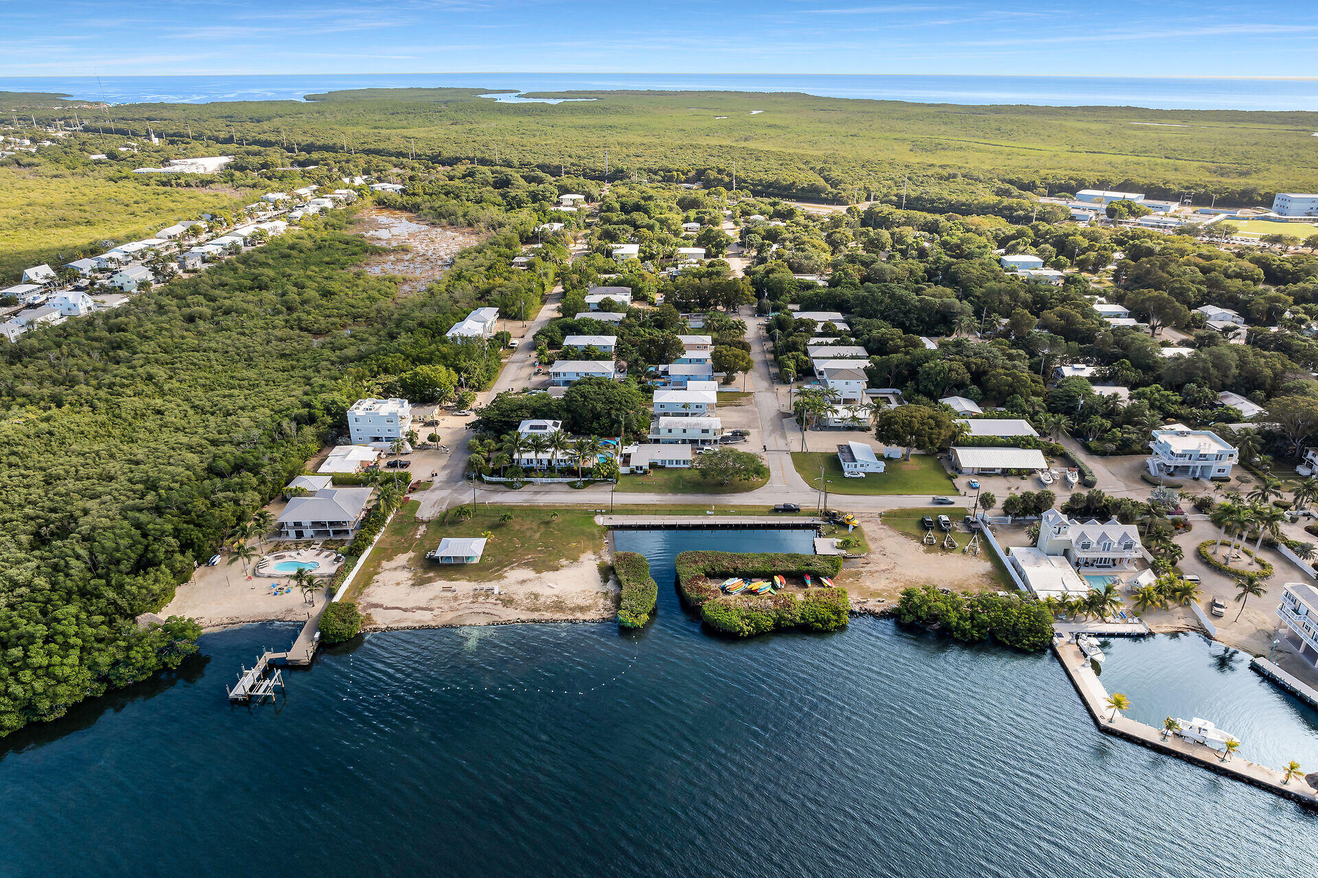 28 Tarpon Avenue Key Largo, FL 33037 - Photo 6 of 42 a view of a city with an ocean