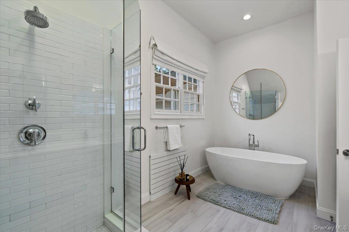 4 Martin Road Rye, NY 10580 - Photo 14 of 28 a bathroom with a sink and a mirror