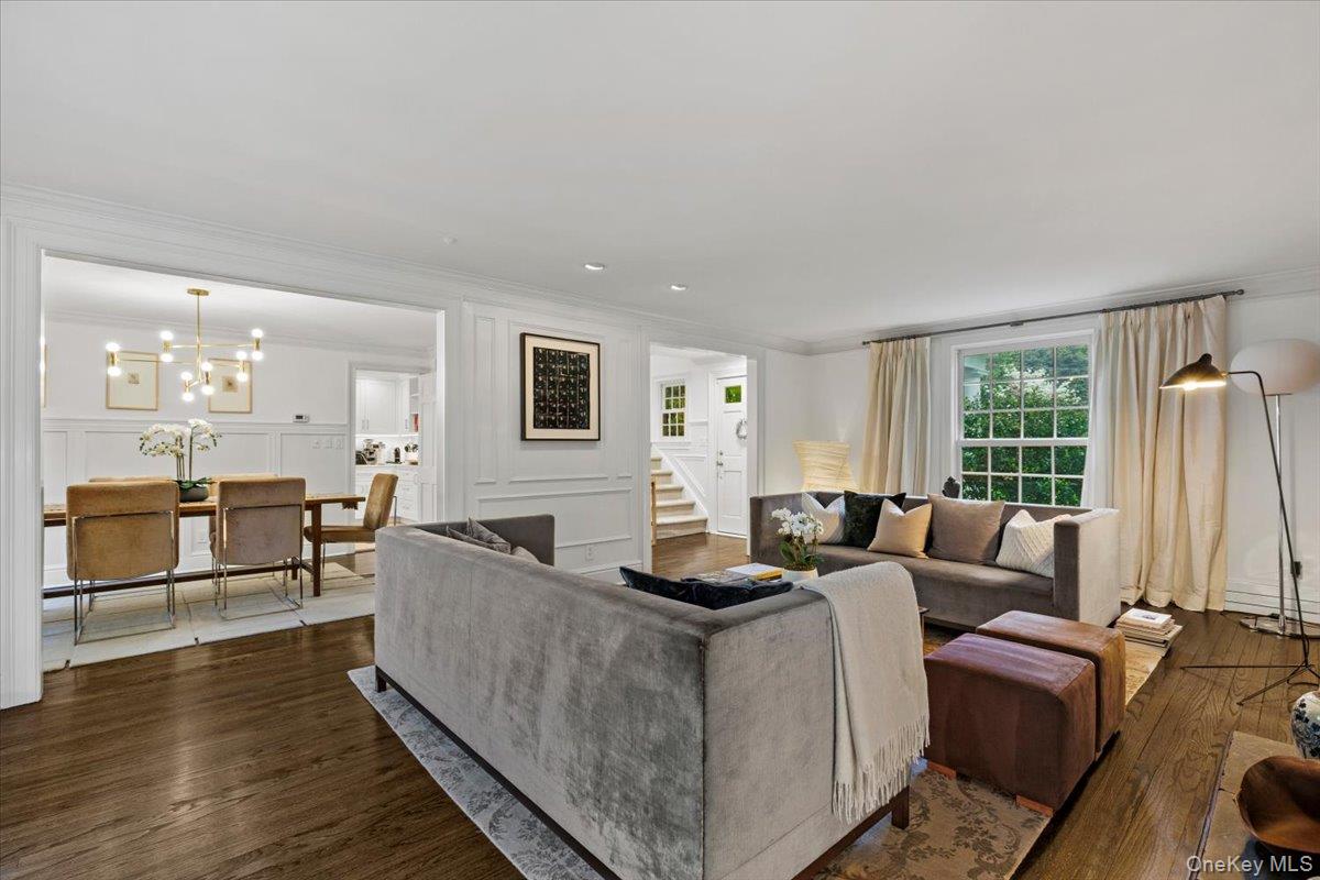 4 Martin Road Rye, NY 10580 - Photo 3 of 28 a living room with furniture and a window