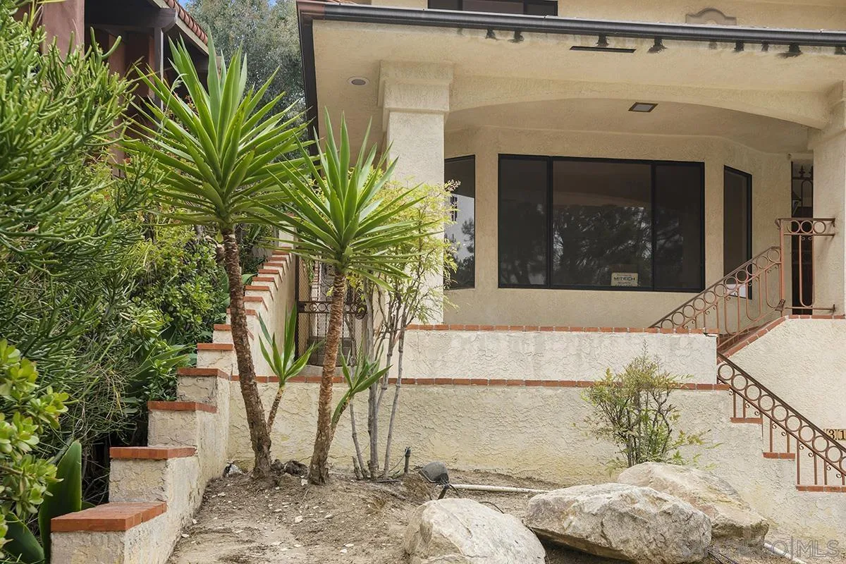3130 Goldfinch Street San Diego, CA 92103 - Photo 3 of 59 a potted plant sitting in front of a house