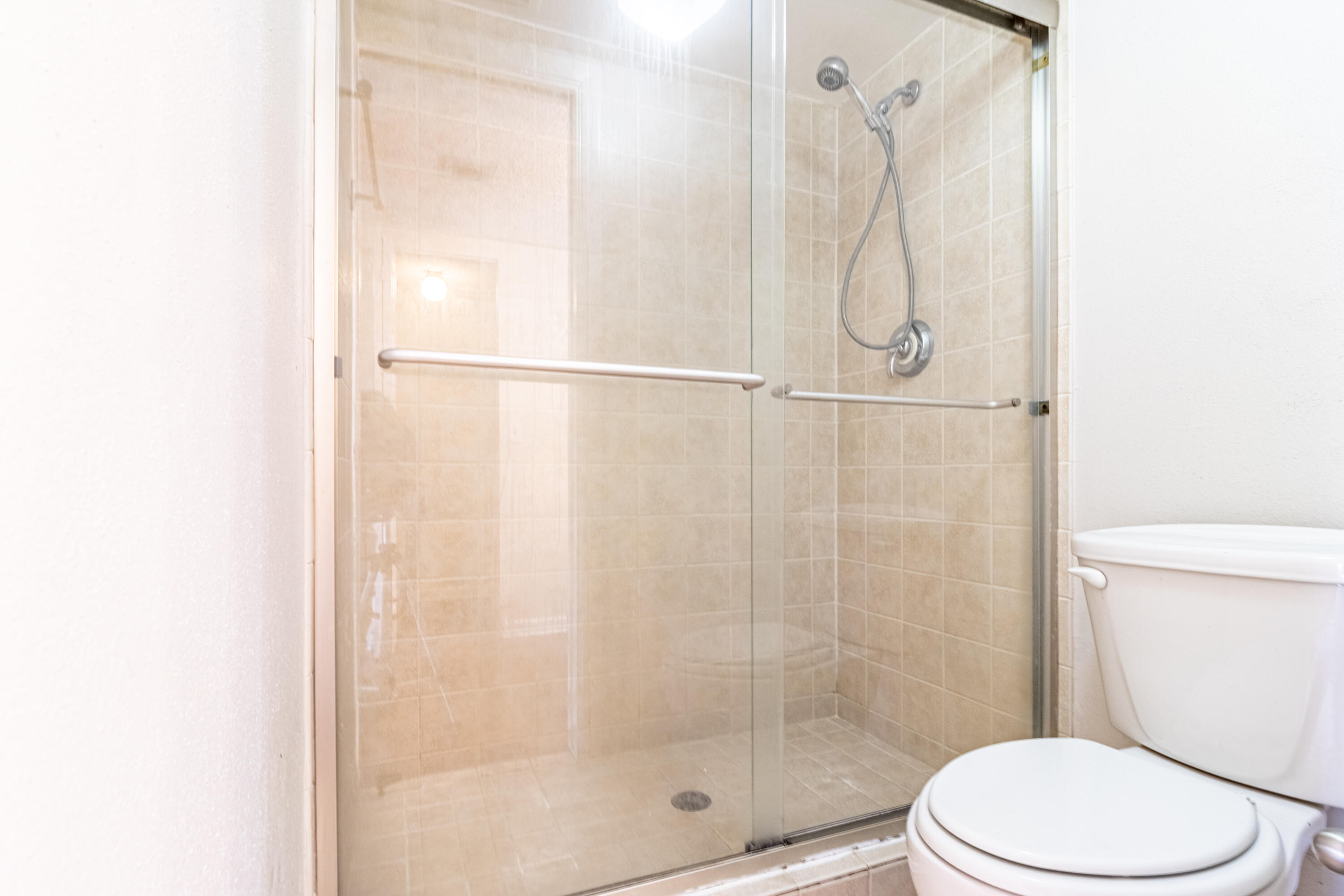 3905 North Nob Hill Road, Unit 103 Sunrise, FL 33351 - Photo 17 of 27 Shower Stall in Master Bathroom