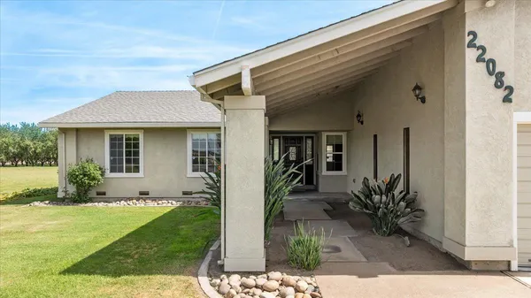 a view of front door of a house