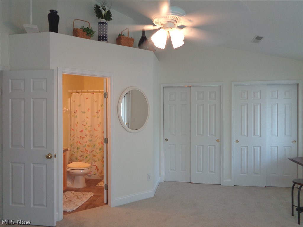 4611 Cleveland Road East, Unit 922 Huron, OH 44839 - Photo 24 of 34 View #3 of the master bedroom w/double closets and private full bathroom.