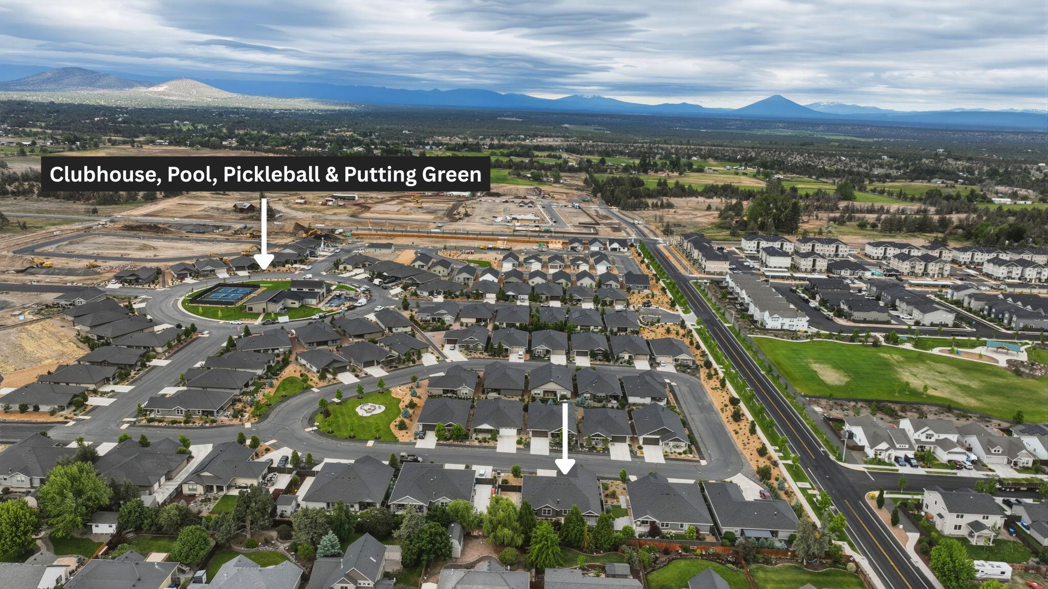 2714 Northwest 23rd Street Redmond, OR 97756 - Photo 55 of 57 a view of a city with a lake