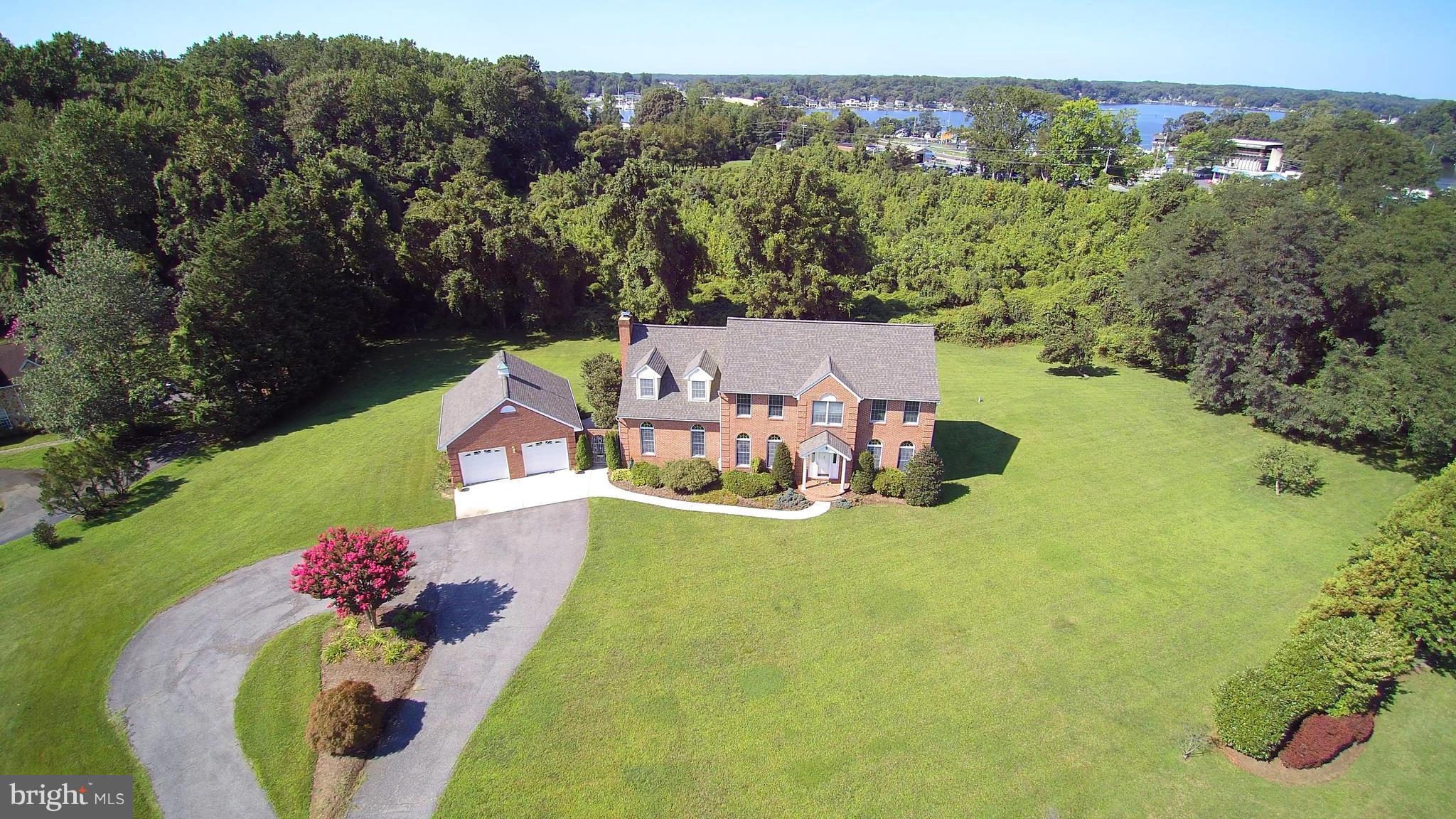 3 Poplar Point Road Edgewater, MD 21037 - Photo 1 of 30 Grand Colonial Manor Home on 1.86 Acres