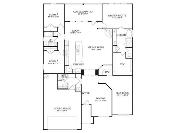 a picture of a bench in front of a wall