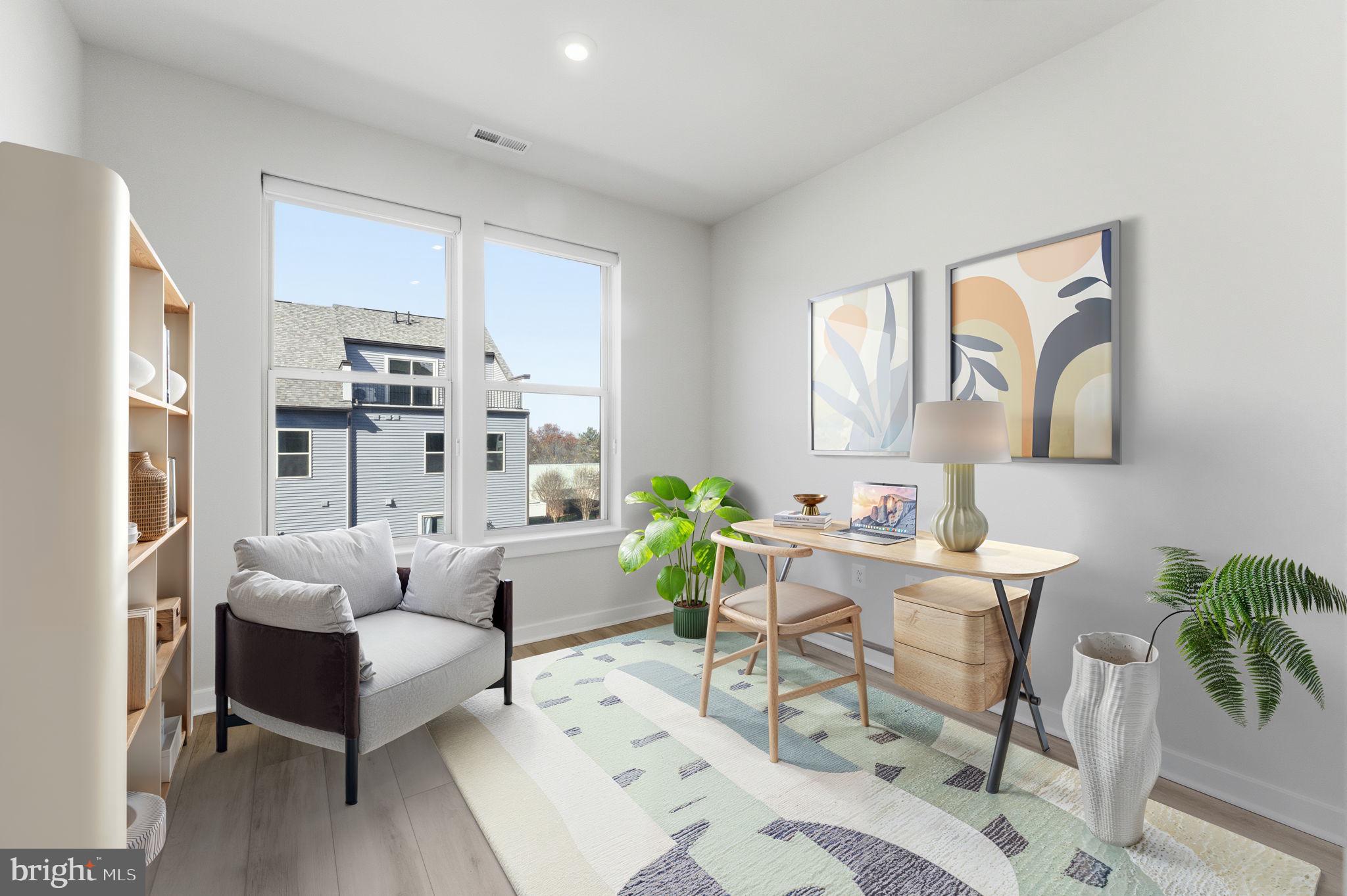 2136 Glacier Road Herndon, VA 20170 - Photo 8 of 79 a living room with furniture and a painting on the wall