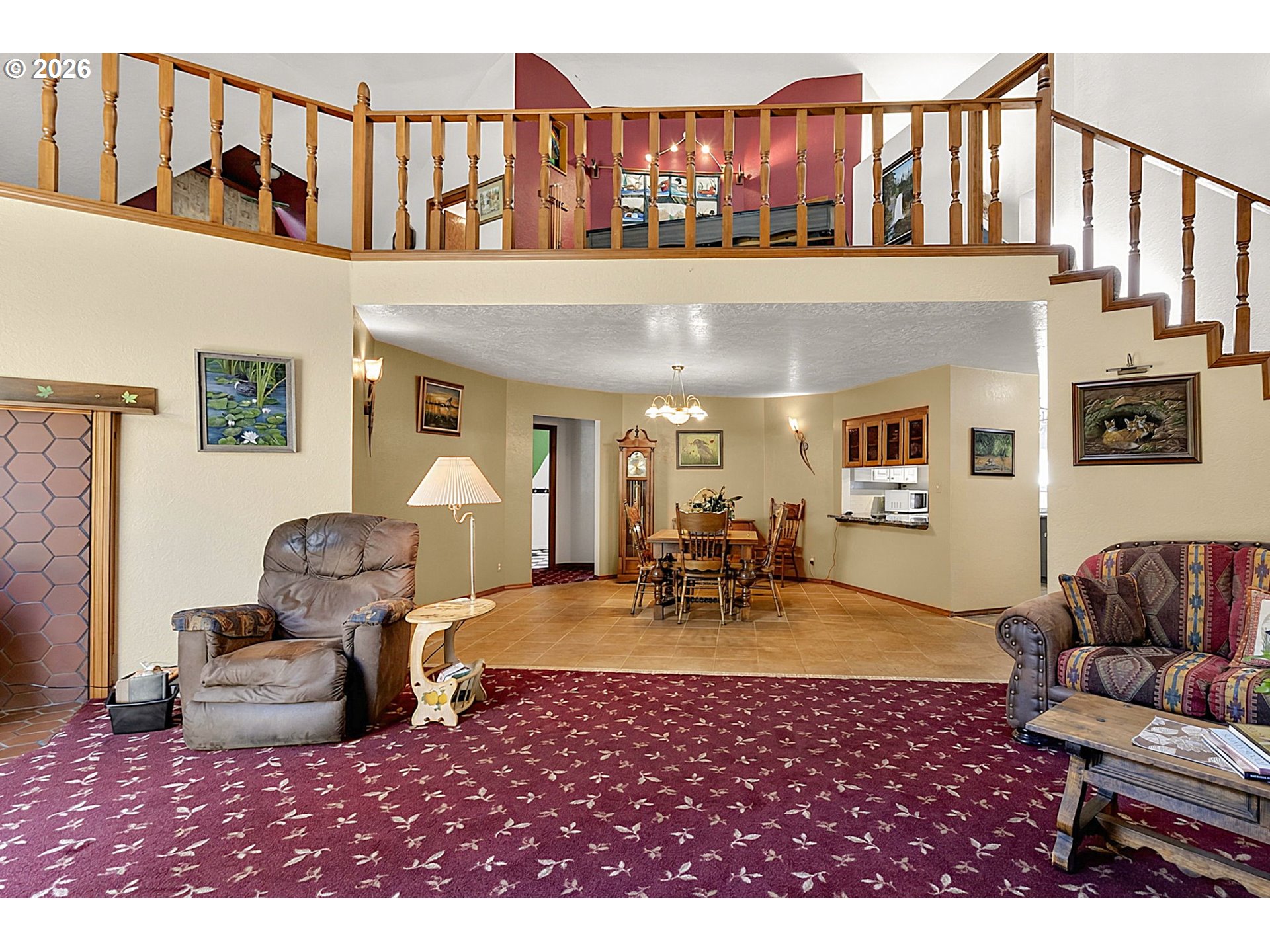 41743 Deerhorn Road Springfield, OR 97478 - Photo 12 of 48 Living Room/Dining Room
