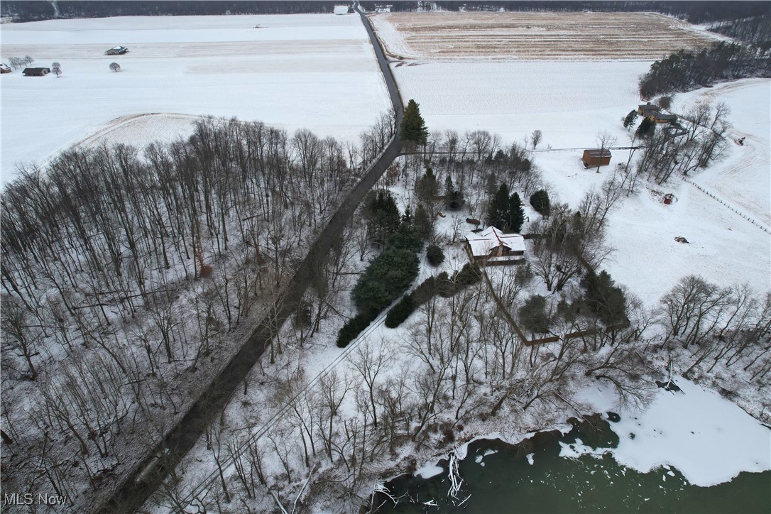 8026 Lee Road Northwest Malvern, OH 44644 - Photo 34 of 44 View of snowy aerial view