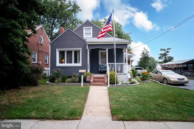 a outdoor dining space with furniture