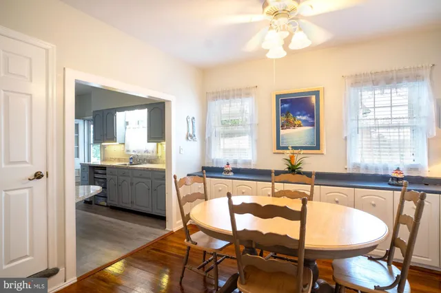 a large living room with a large window