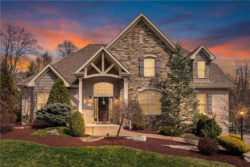 280 Sienna Trail Venetia, PA 15367 - Photo 1 of 37 front view of a house with a yard