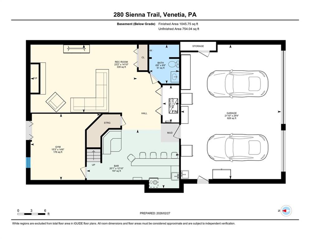 280 Sienna Trail Venetia, PA 15367 - Photo 37 of 37 a picture of a bathroom with a sink and a mirror