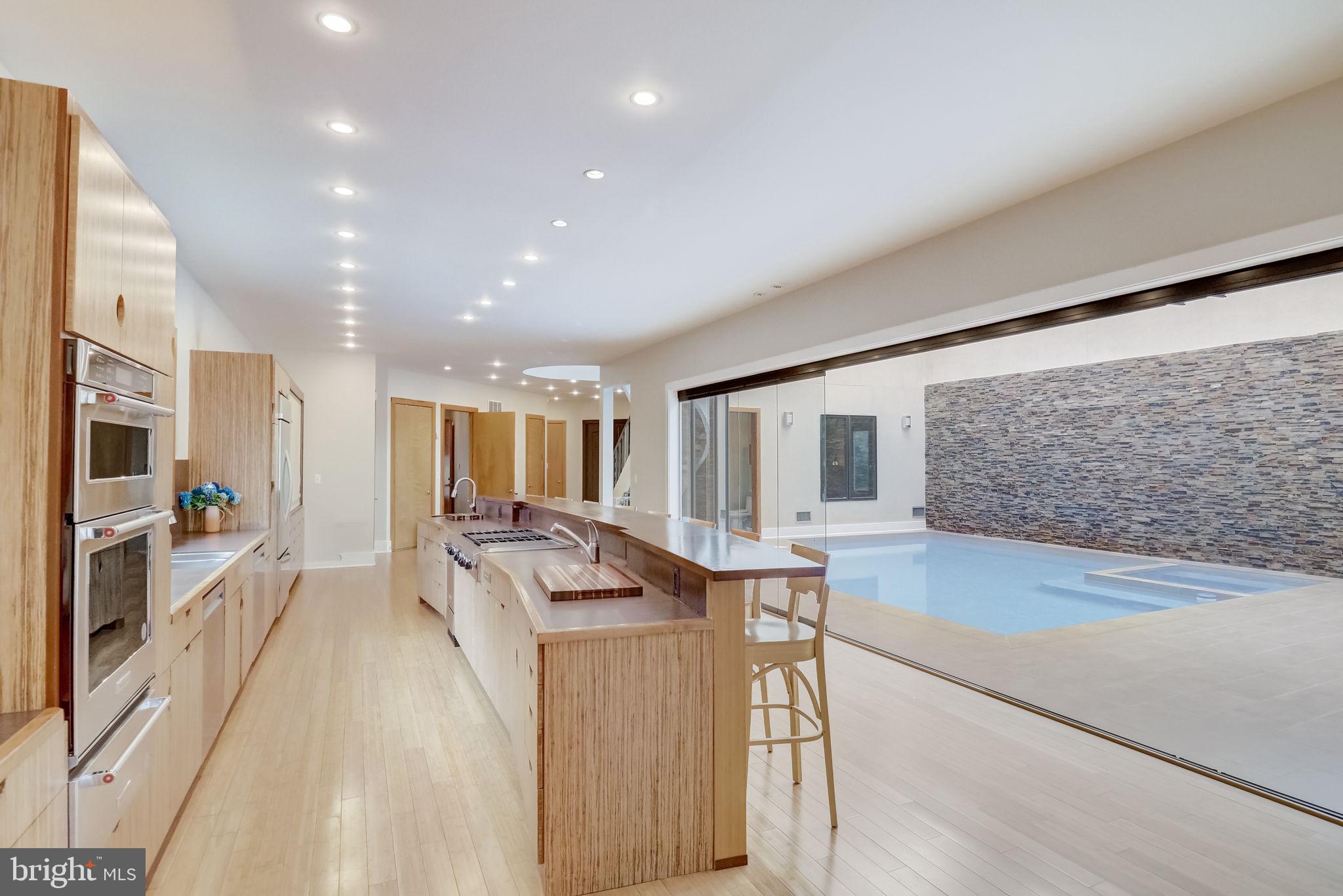 1617 Kirby Road McLean, VA 22101 - Photo 12 of 86 POOL ACCESS FROM YOUR KITCHEN!