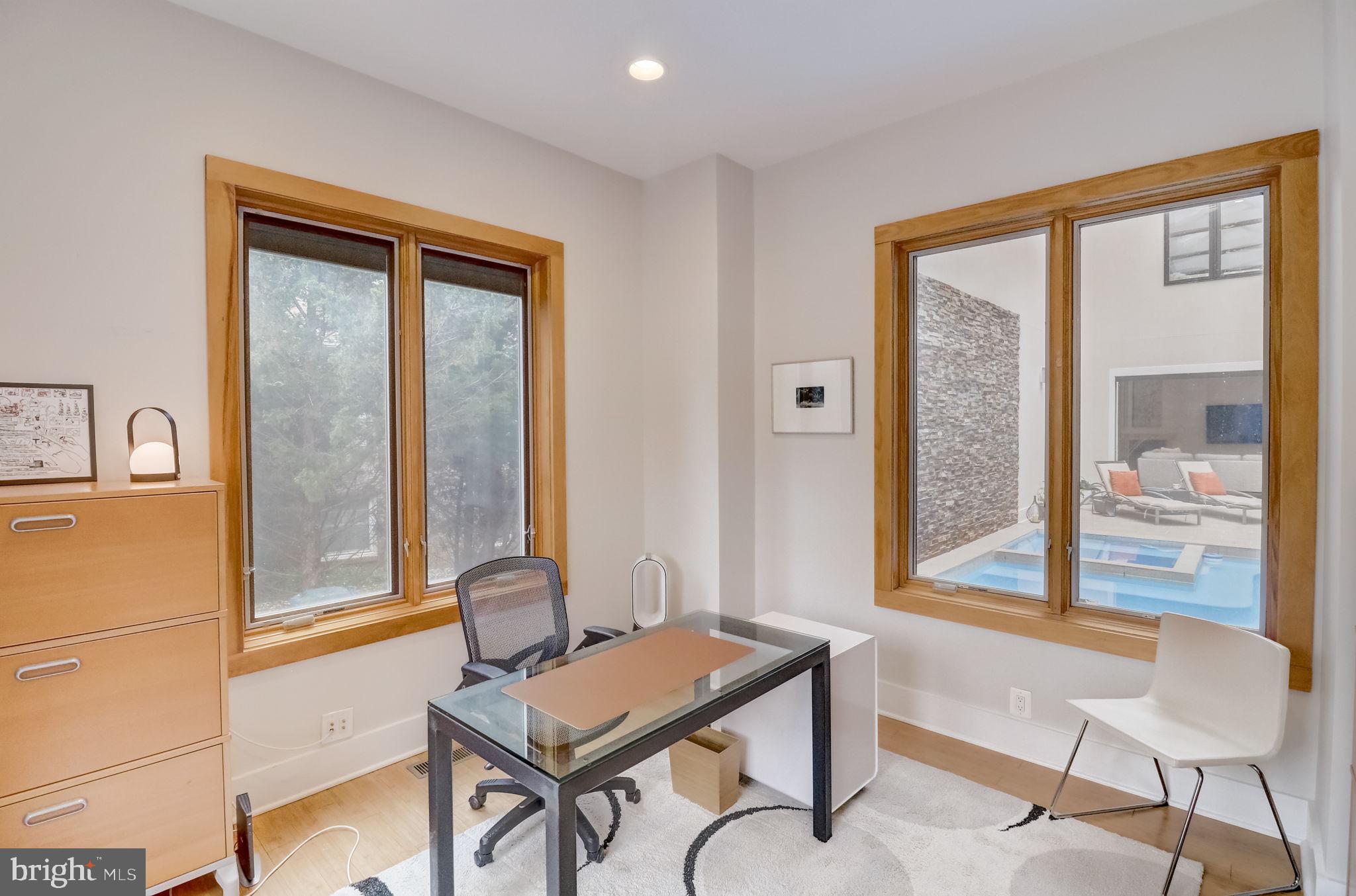 1617 Kirby Road McLean, VA 22101 - Photo 34 of 86 OFFICE ON MAIN LEVEL WITH POOL VIEW