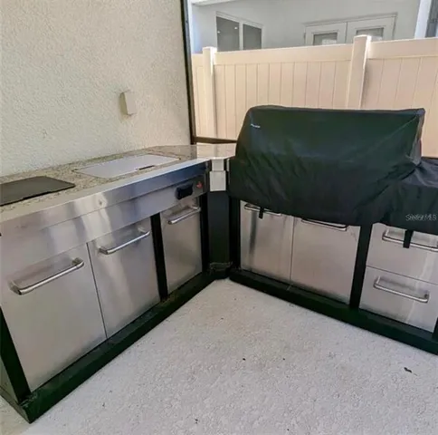 a view of a storage & utility room