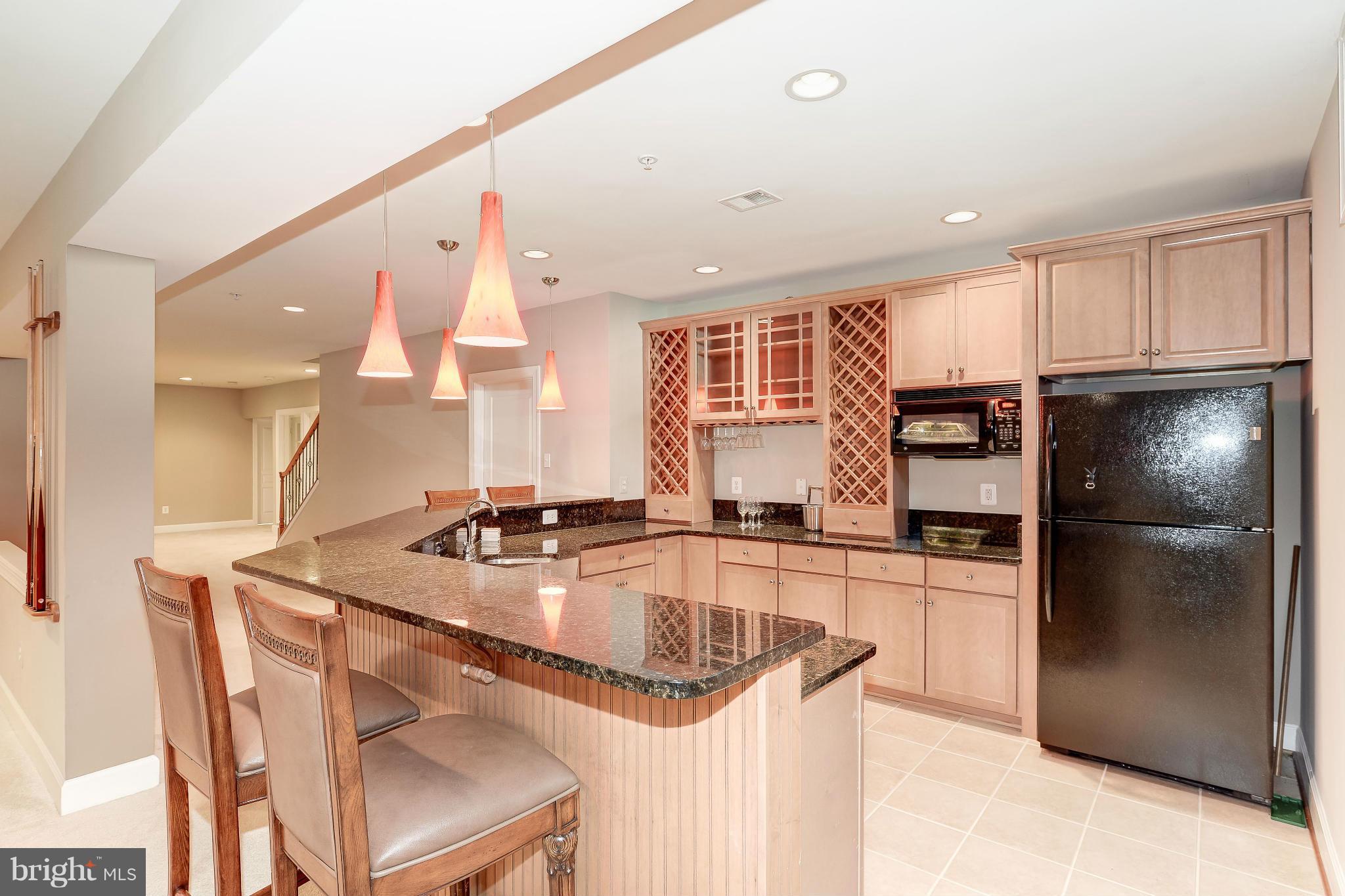 1404 Meadowsweet Drive Sandy Spring, MD 20860 - Photo 25 of 29 Lower Level Wet Bar/Kitchenette