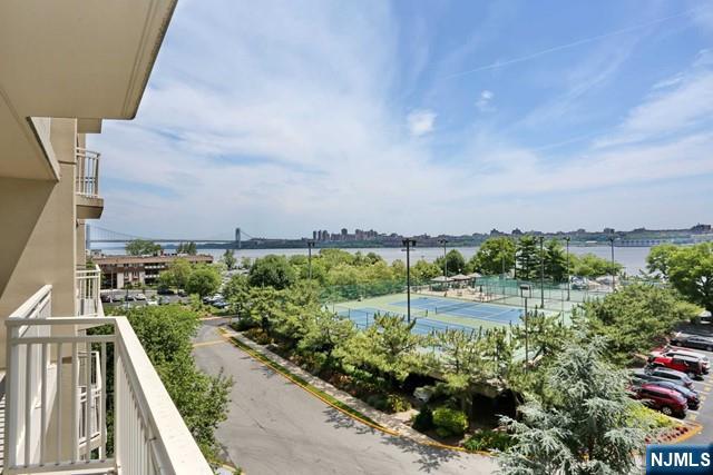 1055 River, Unit 506 Edgewater, NJ 07020 - Photo 17 of 25 a view of a pathway both side of building