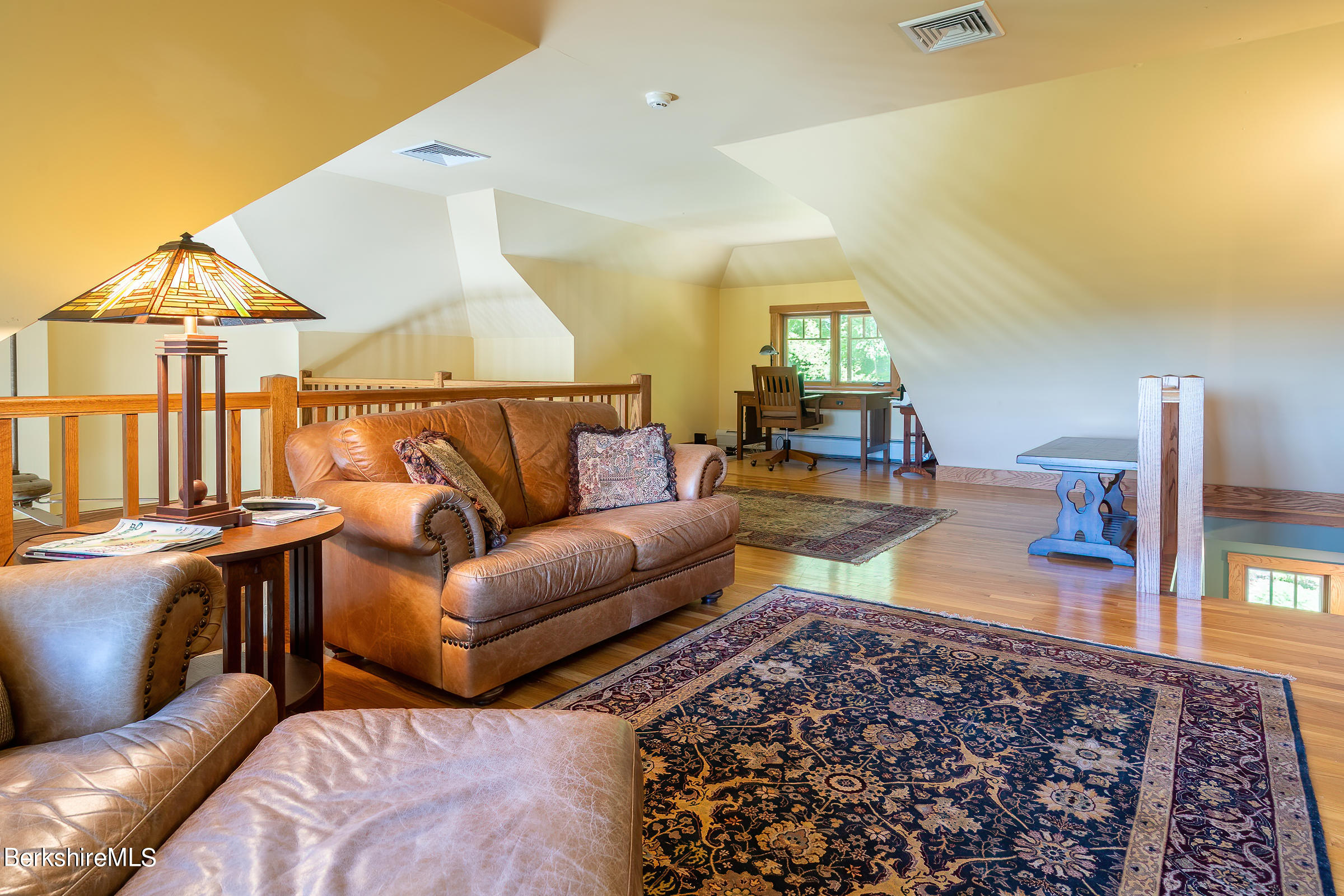 99 Hupi Road Monterey, MA 01245 - Photo 32 of 43 a living room with furniture and a flat screen tv