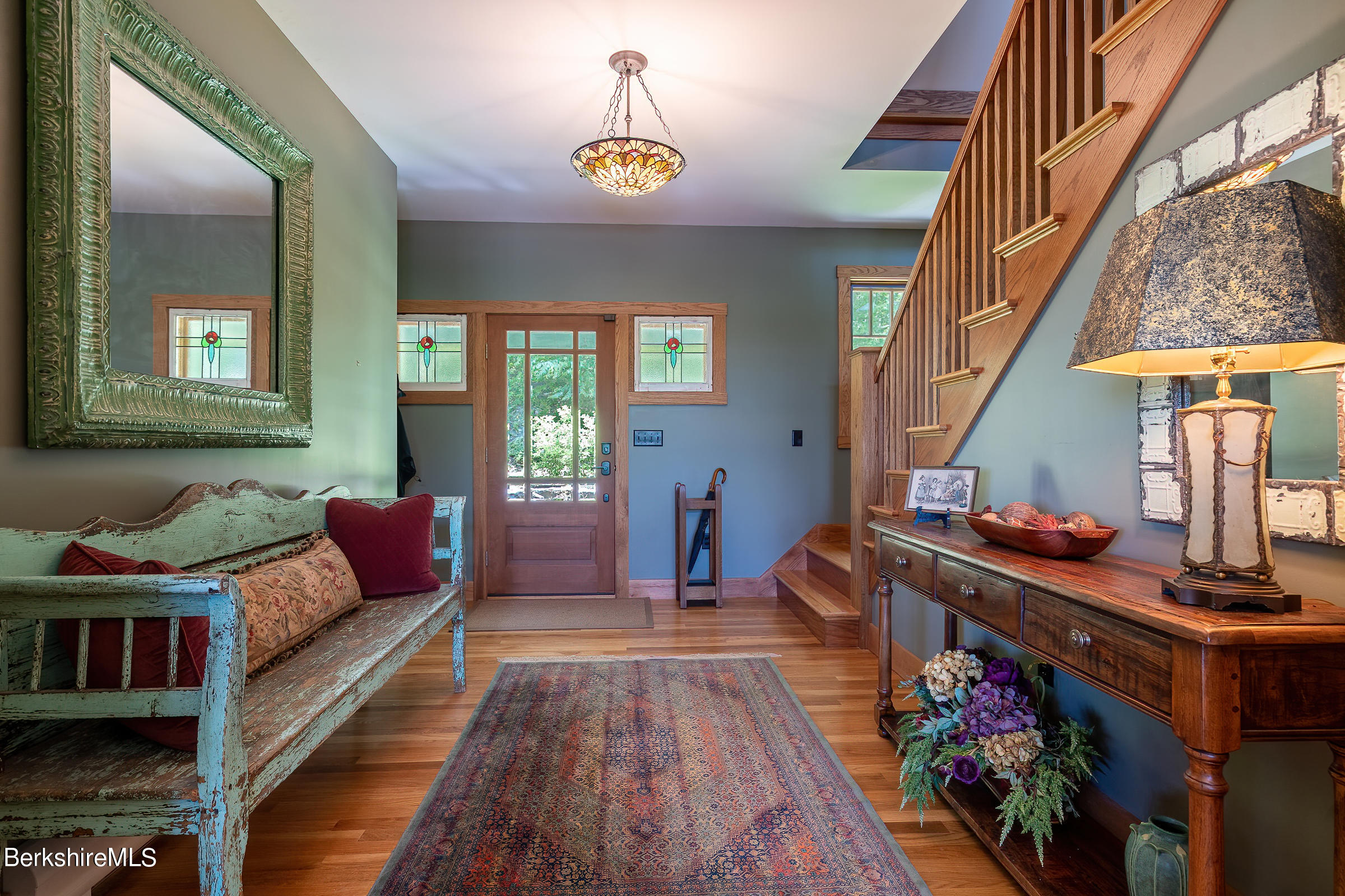99 Hupi Road Monterey, MA 01245 - Photo 9 of 43 a living room with furniture and a wooden floor