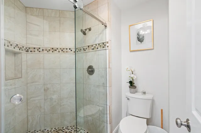 a view of building with ocean view