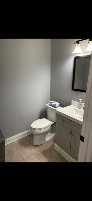 347 Thistle Drive Bolingbrook, IL 60490 - Photo 23 of 23 a bathroom with a toilet a sink and mirror