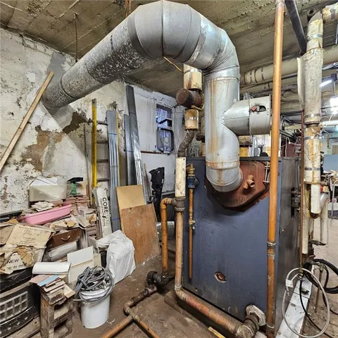 a view of storage and utility room