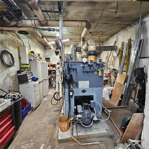 a view of storage and utility room