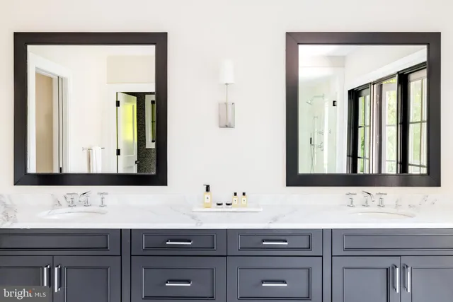 a bathroom with a sink