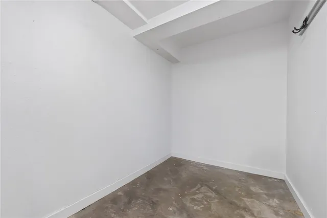 a view of a small space