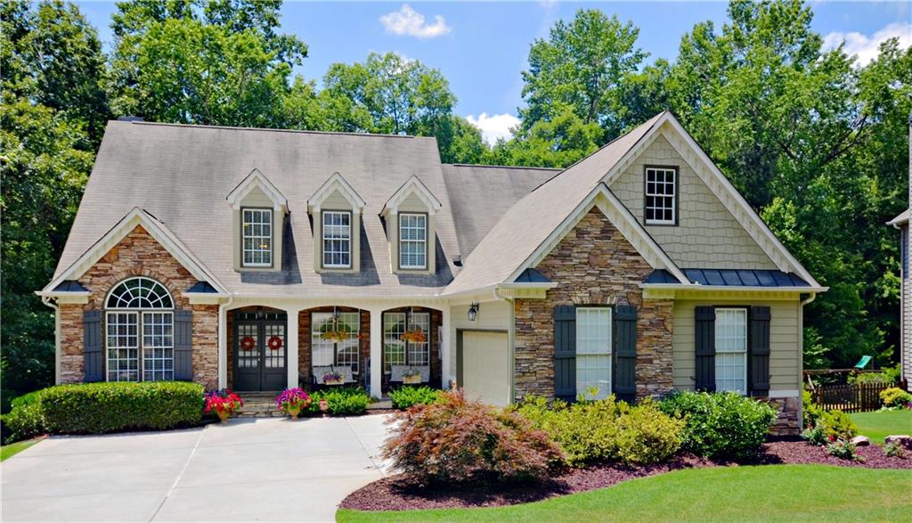 711 Golden Farm Way Canton, GA 30114 - Photo 1 of 1 Welcome home to 711 Golden Farm Way! A charming courtyard style home with Master on Main, plus 4 spacious secondary bedrooms, 3.5 baths and a finished terrace level on a quiet cul-de-sac street.