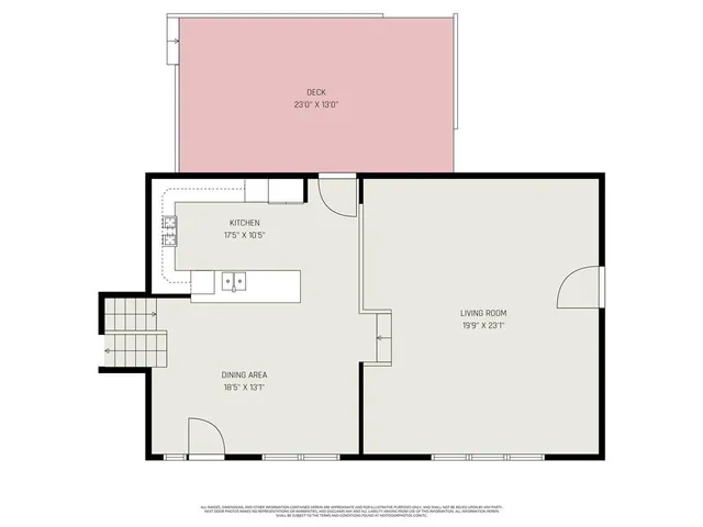 a picture of a room with a white wall and a refrigerator