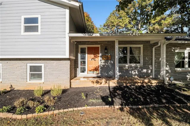 front view of a house