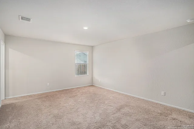 a view of empty room