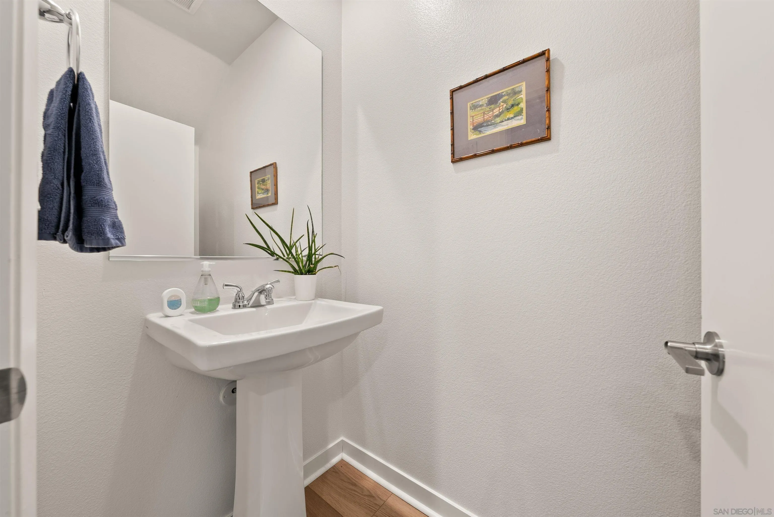 323 Satsuma Trail Fallbrook, CA 92028 - Photo 8 of 28 a bathroom with a sink and a mirror