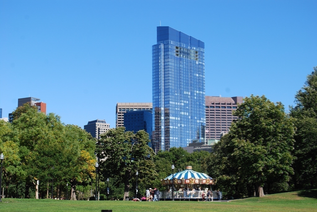 1 Franklin Street, Unit 5002 Boston, MA 02110 - Photo 36 of 40 a front view of a building with an trees