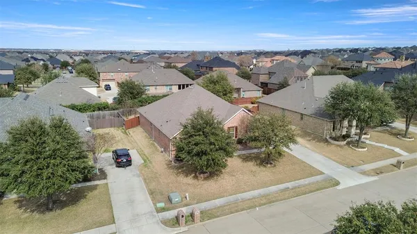 an aerial view of a