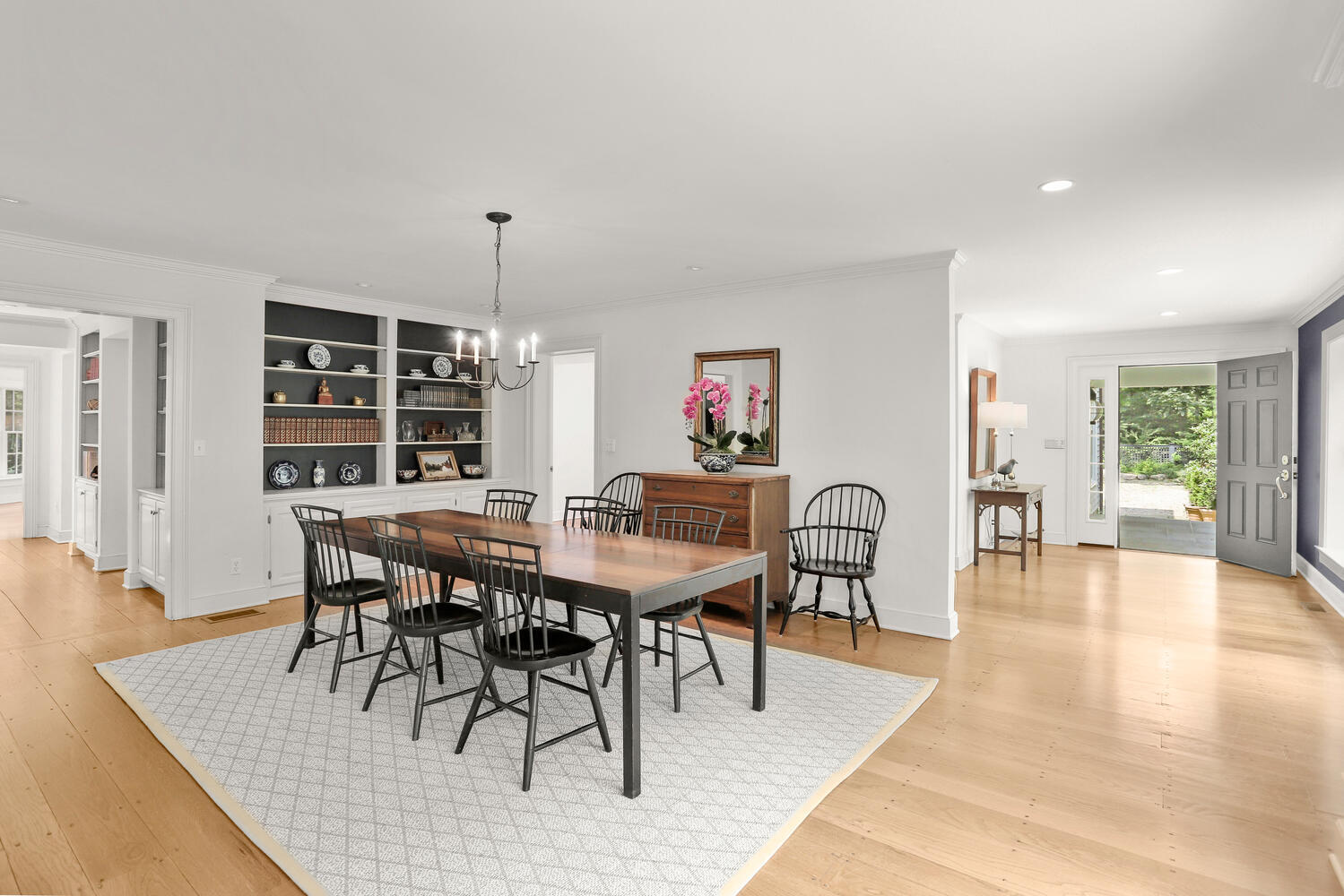 216 Turtle Back Road New Canaan, CT 06840 - Photo 5 of 38 a dining room with furniture and window