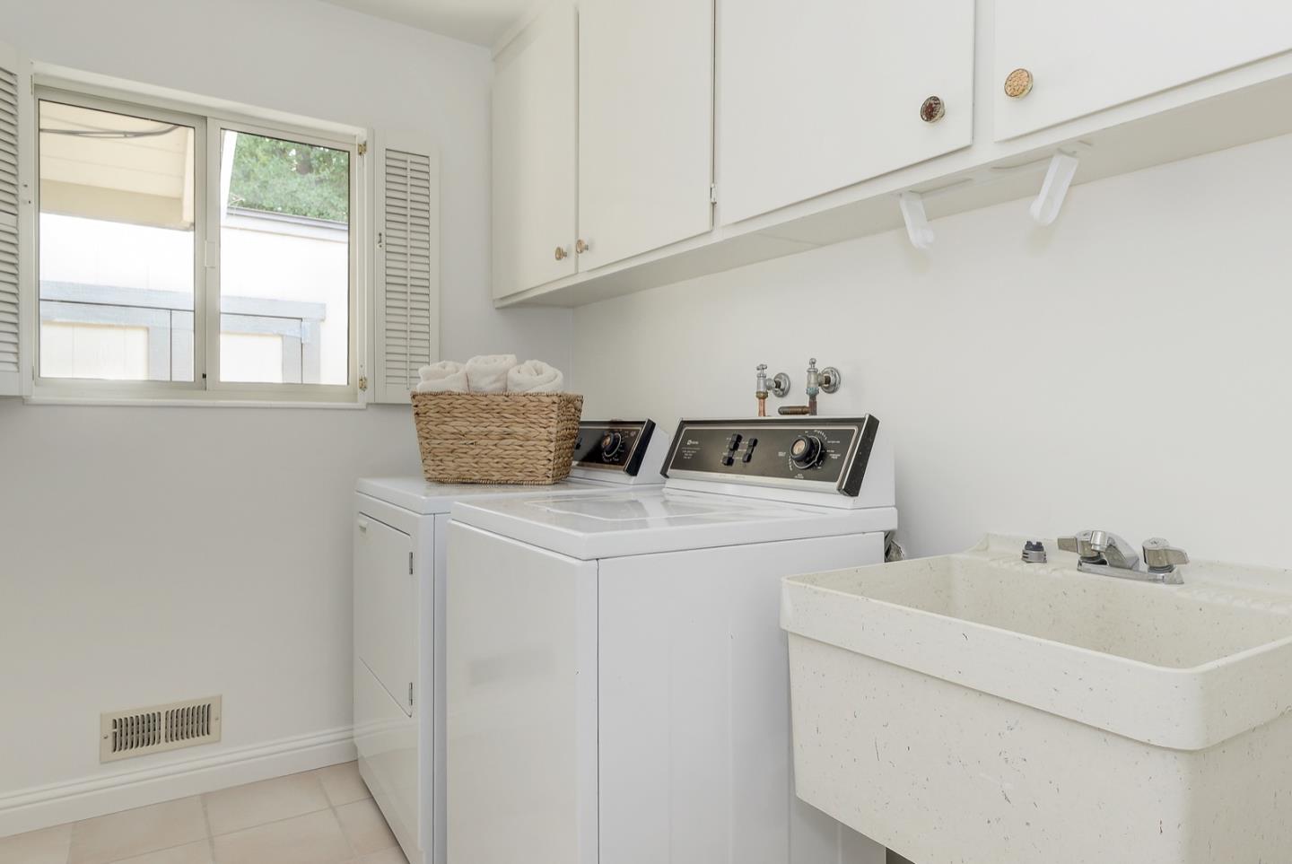 190 Pine Lane Los Altos, CA 94022 - Photo 24 of 30 a utility room with dryer and washer
