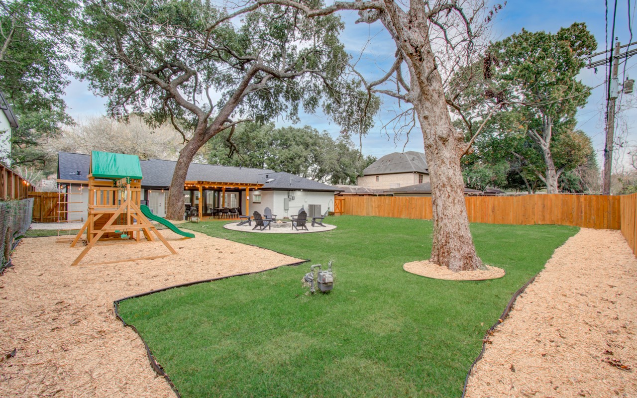 5539 Edith Street Houston, TX 77081 - Photo 39 of 50 a view of a house with a yard