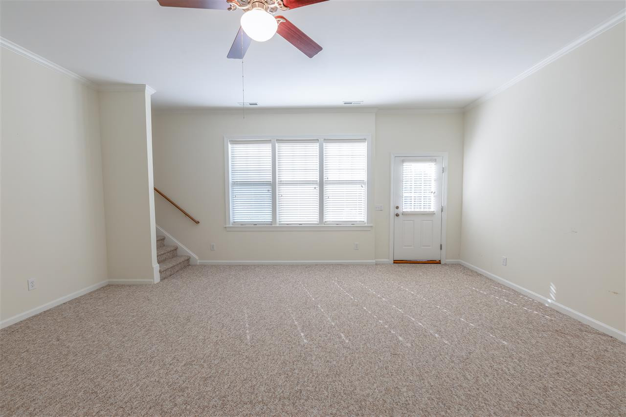 2701 St Marys Street Raleigh, NC 27609 - Photo 22 of 30 This large finished basement space can be used as another living area, playroom, game room, man cave, office, the options are endless. Finished basement