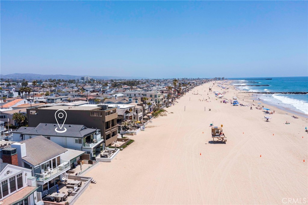 4403 Seashore Drive Newport Beach, CA 92663 - Photo 69 of 69 an aerial view of a house with a ocean view
