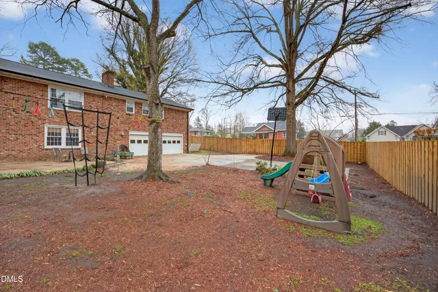 a view of outdoor space with seating