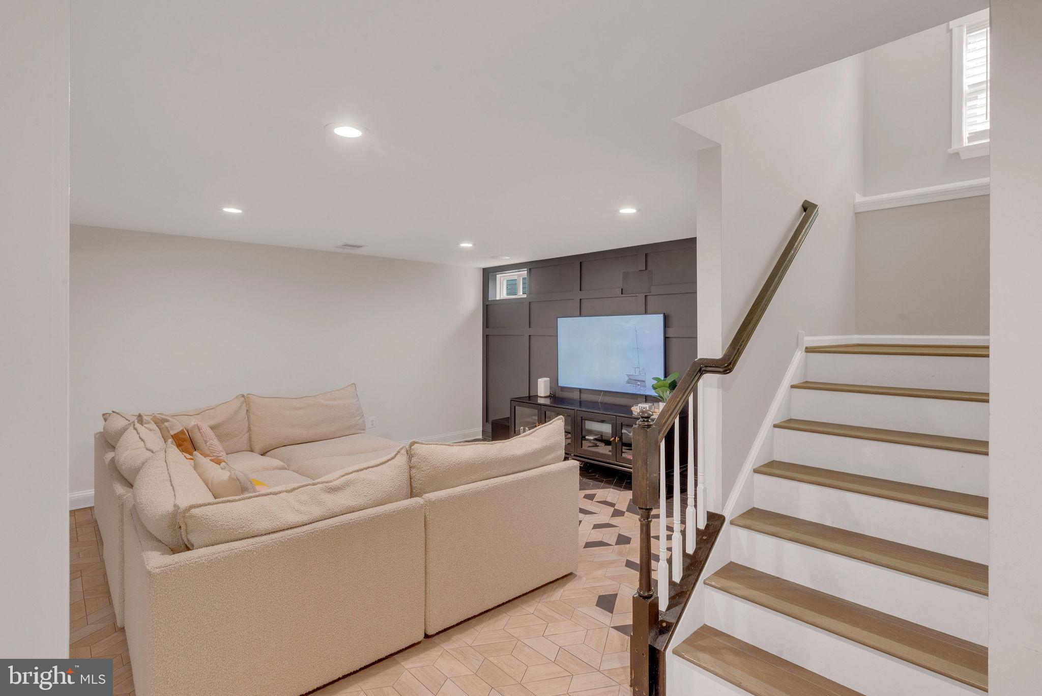 3914 Salome Road Doylestown, PA 18902 - Photo 27 of 42 Fully finished Basement with stylish detailing