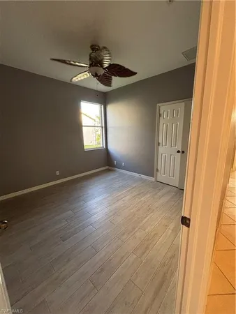 a view of entryway with a table and chairs