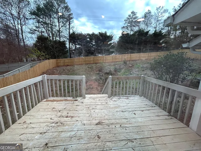 a view of deck with patio