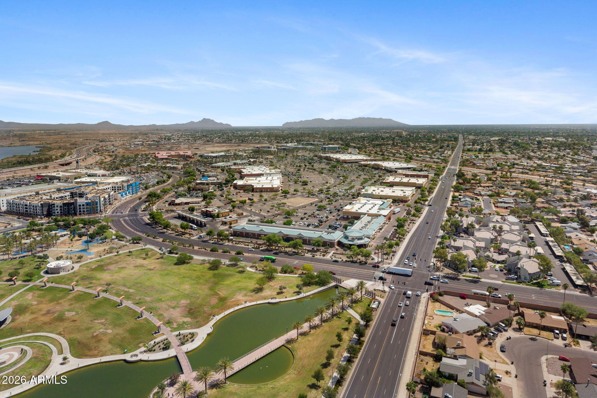 280 South Evergreen Road, Unit 1368 Tempe, AZ 85288 - Photo 40 of 42 an aerial view of residential building with ocean view