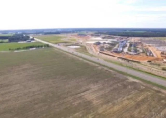a view of an ocean and beach